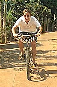Jeff rides to Pumpkin Hill