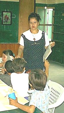 Maritsa gives instruction