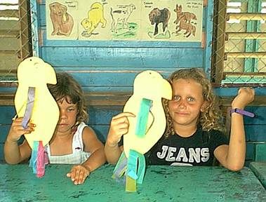 Proud toucan owners