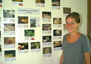 Tour guide Caroline