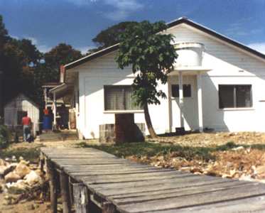 Mission House, view from bay